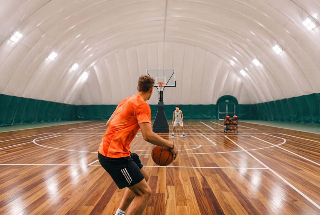 Basketbol Sahası Kapatma