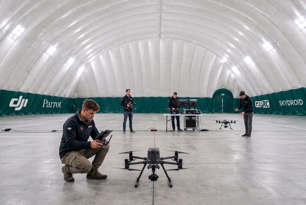 Drone Test Arena - Kapalı Uçuş ve Test Merkezi
