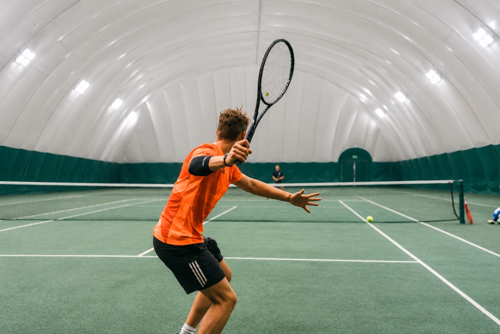 Pnömatik Balon Tenis Kortu