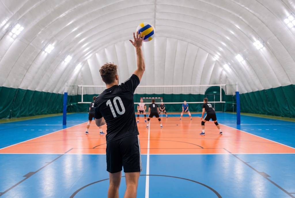 Voleybol Sahası Kapatma