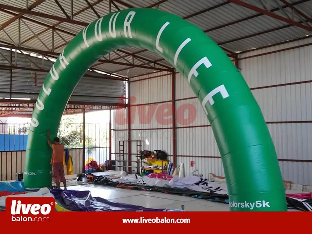 Oval Şişme Yol Kemeri - 2