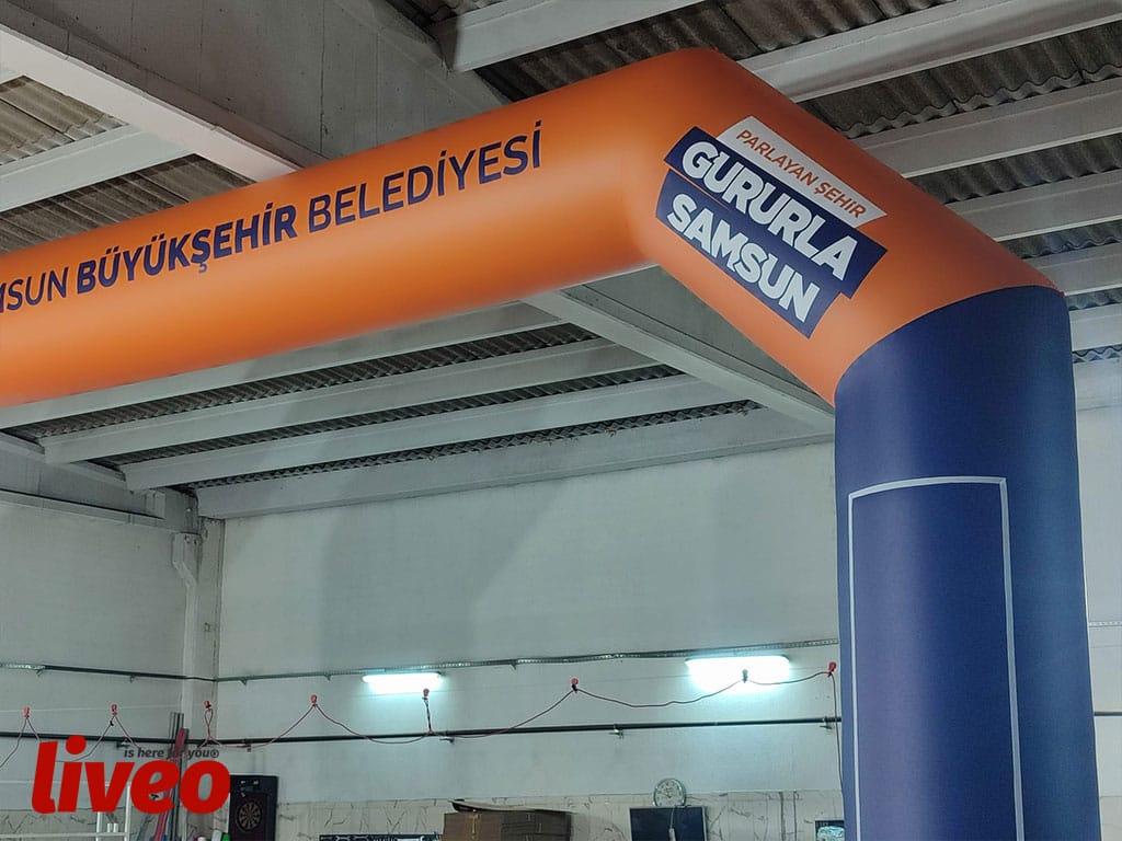 Şişme Yol Kemeri - 2