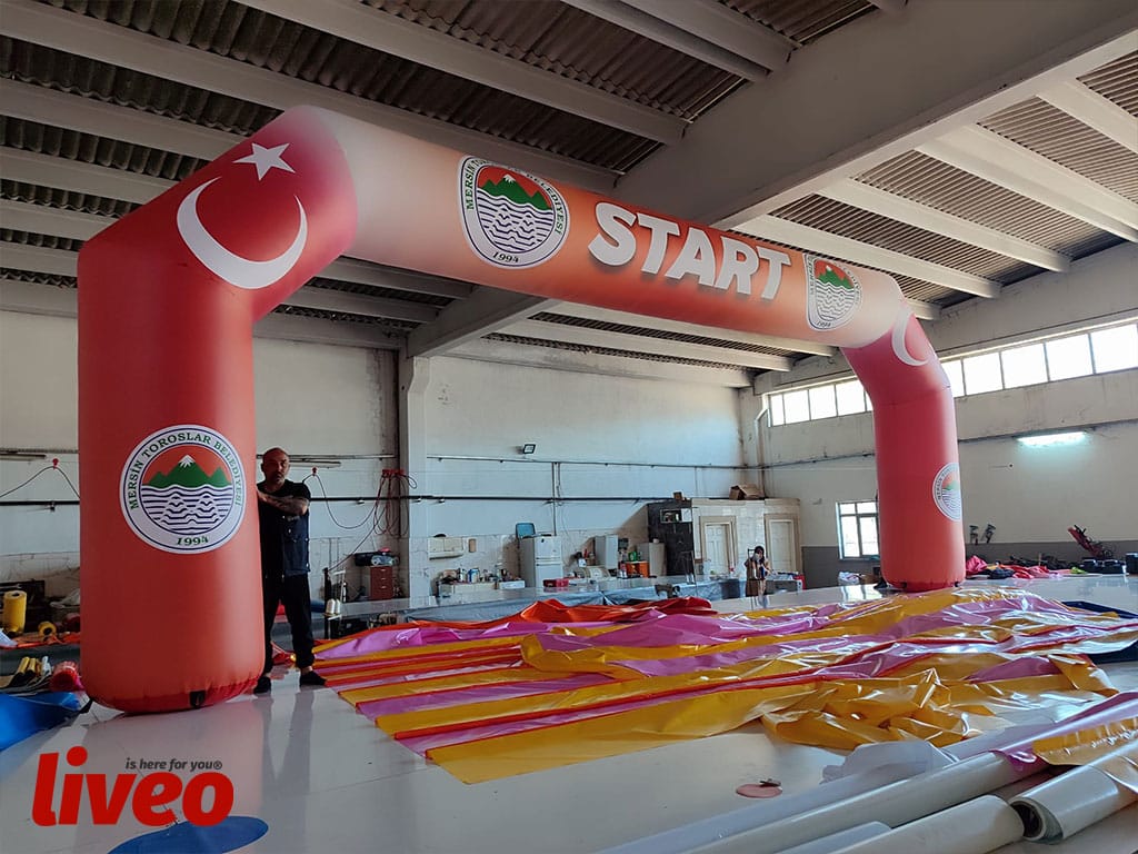 Şişme Yol Kemeri - 2