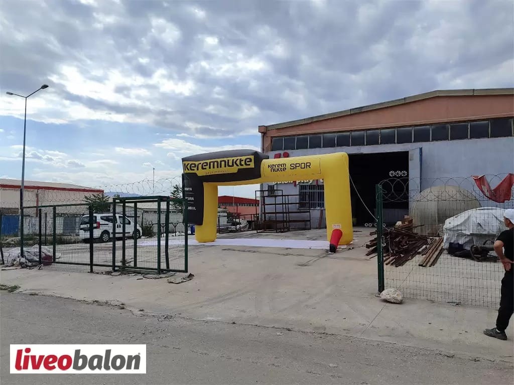 Özel Model Şişme Yol Kemerleri - 3