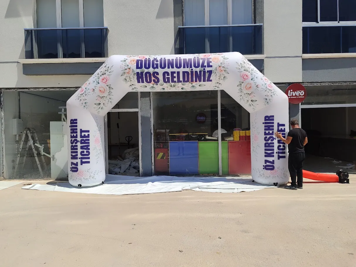 Düğün Şişme Yol Takı 