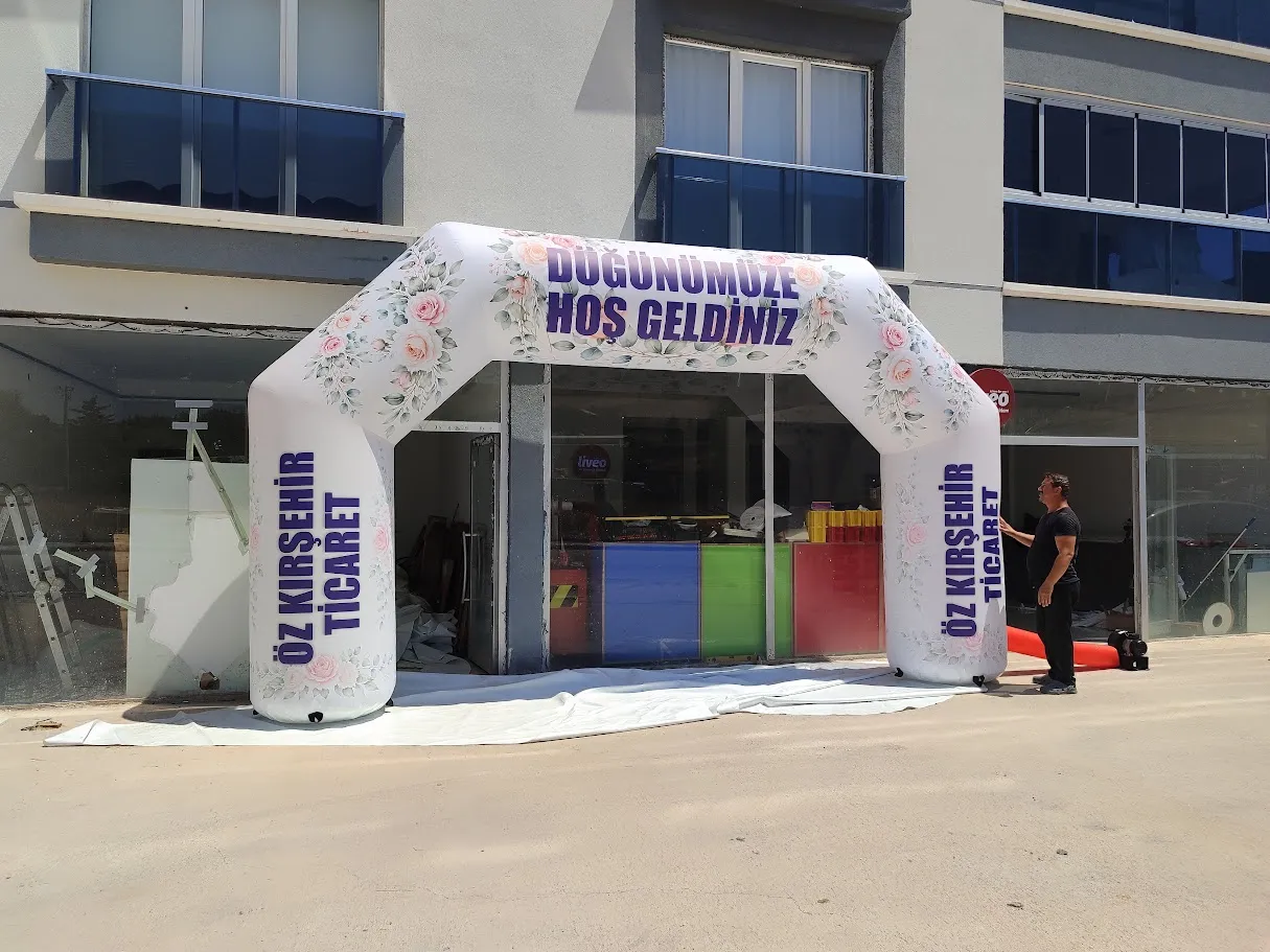 Düğün Şişme Yol Takı  - 2