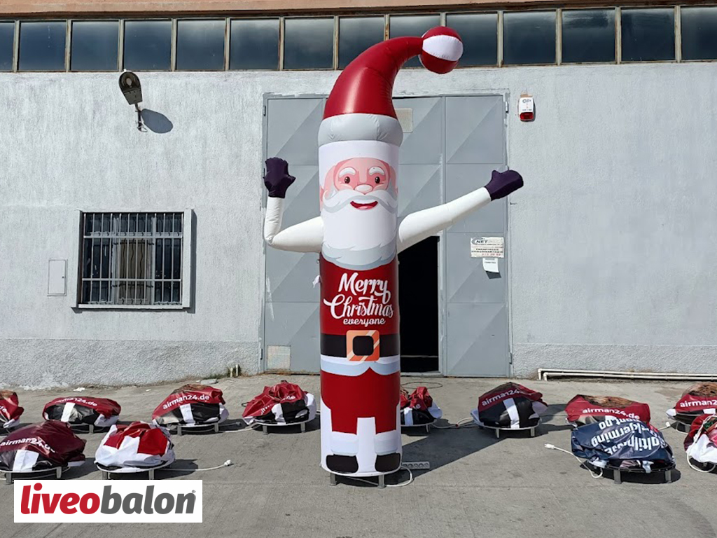 Gel Gel Balon Noel Baba - 2