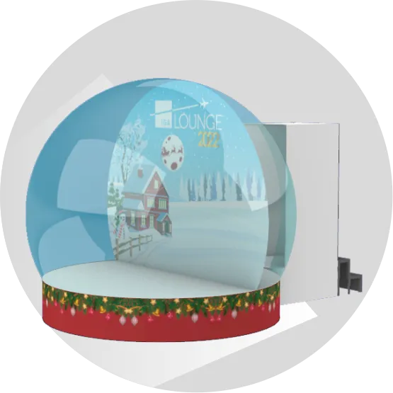 Inflatable Snow Globes