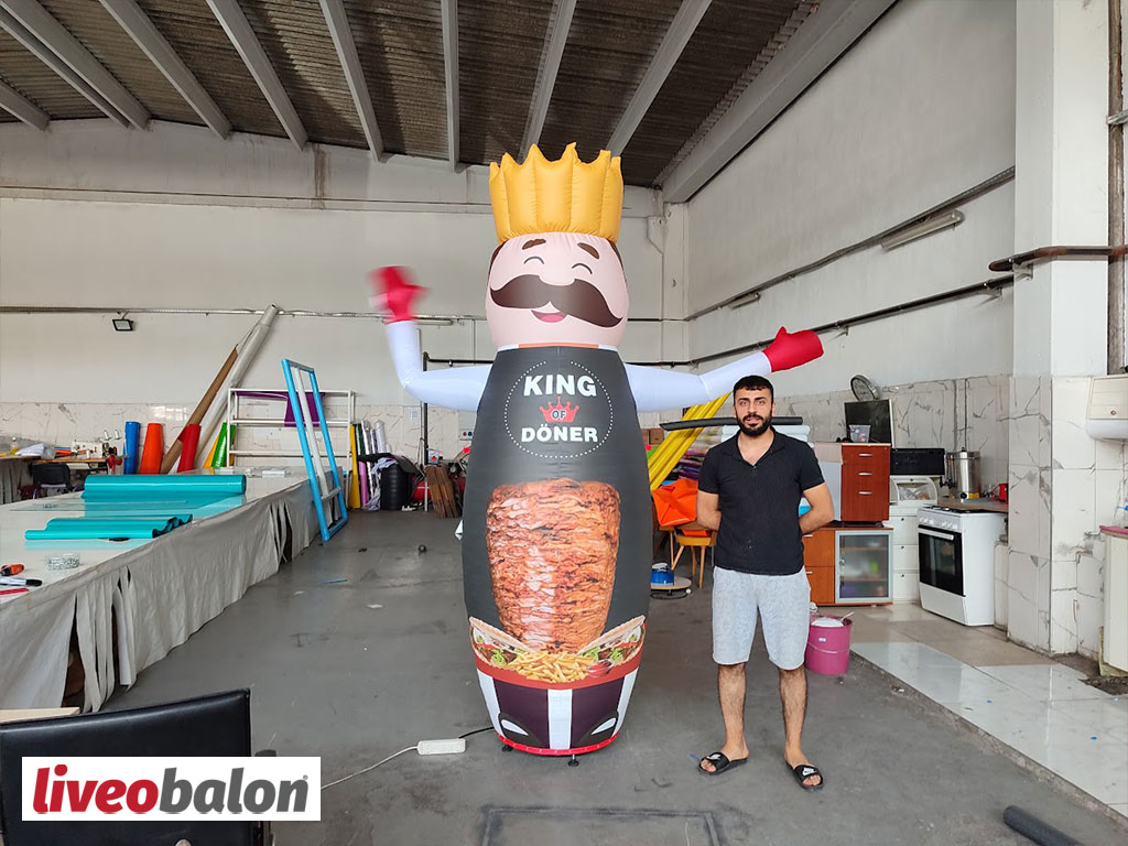 King Döner Gel Gel Balon - 3