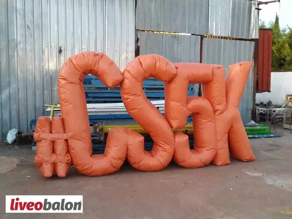 Şişme Haştag Balonu - 3