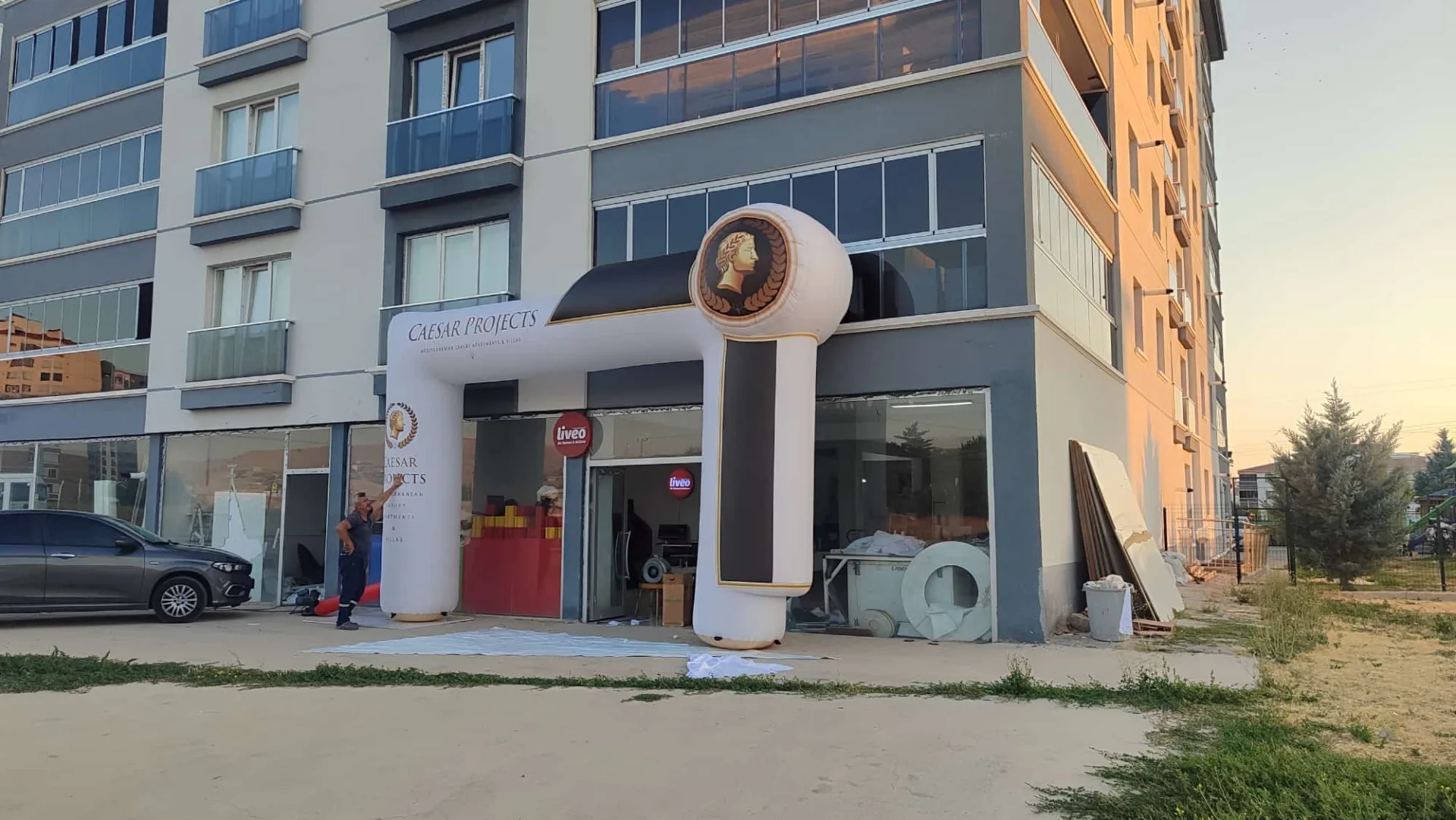 Özel Tasarım Şişme Yol Kemeri - 3